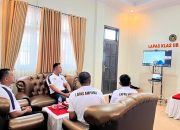 Perkuat Intgritas dan Profesionalisme, Satops Patnal Lapas Ampana Ikuti Sosialisasi Kepatuhan Secara Virtual