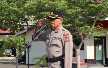 Pimpin Upacara Hari Kesadaran Nasional, Wakapolres Touna Tekankan Integritas dan Pelayanan Humanis