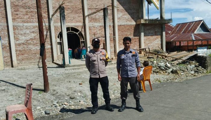 Polres Touna Pastikan Keamanan Ibadah Paskah dan Minggu Kasih Berjalan Kondusif