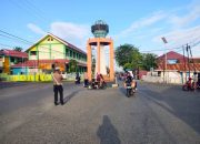 Pastikan Arus Pagi Aman, Sat Lantas Polres Touna Sebar Personel di Titik Strategis Ampana