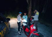 Gelar KRYD, Polres Touna Persempit Ruang Gerak Pelaku Kejahatan di Malam Minggu