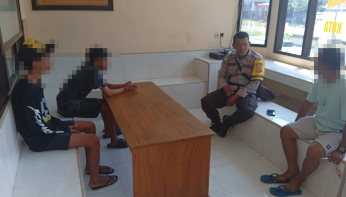 Polsek Ampana Kota Berhasil Mediasi Kasus Pencurian Knalpot Antar Tetangga