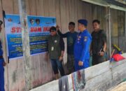 Satpolairud Polres Touna Sebar Spanduk Imbauan di Pelosok Pulau, Ingatkan Bahaya Bius Ikan
