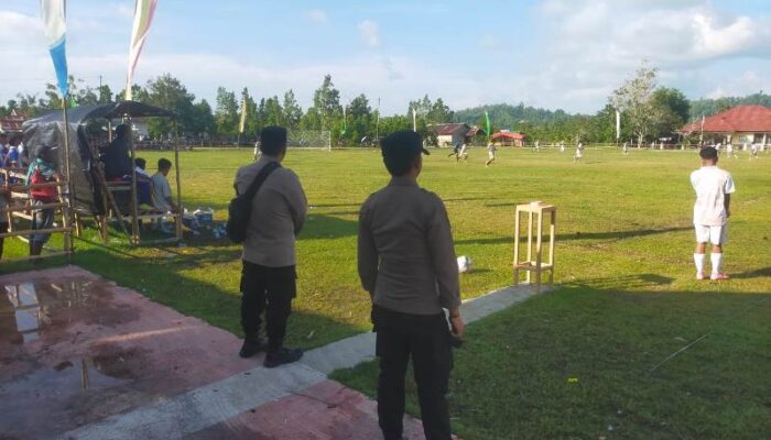 Dukung Kegiatan Positif, Polsek Una-Una Amankan Jalannya Skill Wakai Cup III