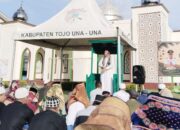 Sholat Idul Adha di Lapas Ampana, Bupati Ilham Lawidu Ajak Warga Binaan Tingkat Iman dan Taqwa