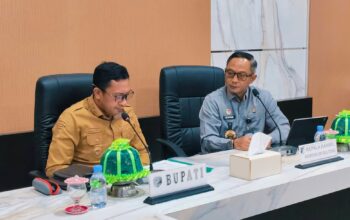 Bupati Ilham Lawidu Terima Audiensi Kanwil Kemenkum Sulteng