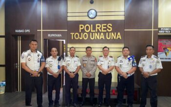 Koordinasi Kalapas Ampana Dengan APH, Perkuat Sinergitas Wujudkan Lapas Bersih Dan Berintegritas