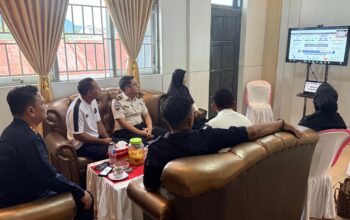 Kalapas Ampana Ikuti Pengarahan Dirjenpas Terkait Pelaksanaan Program Pemasyarakatan