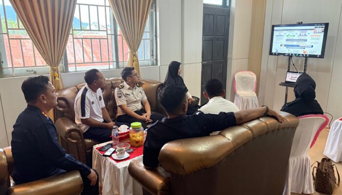 Kalapas Ampana Ikuti Pengarahan Dirjenpas Terkait Pelaksanaan Program Pemasyarakatan