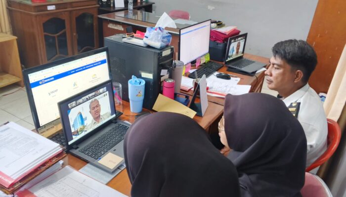 Lapas Ampana Ikuti Sosialisasi Penilaian Kinerja Kearsipan, Perkuat Tata Kelola Administrasi yang Profesional dan Digital