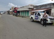 Jaga Kamseltibcarlantas, Satlantas Polres Touna Gelar Patroli Sore di Kota Ampana