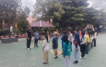 Satlantas Polres Touna Latih Polisi Cilik, AKP Siswanto: Tanamkan Disiplin Sejak Dini