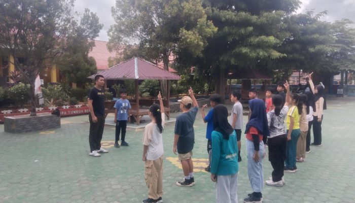 Satlantas Polres Touna Latih Polisi Cilik, AKP Siswanto: Tanamkan Disiplin Sejak Dini