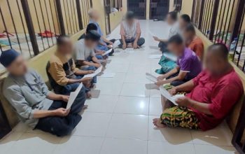 Polres Touna Gelar Pembinaan Rohani Tahanan, Kapolres Tekankan Pendekatan Humanis