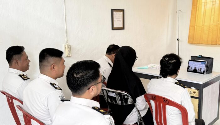 Lapas Ampana Ikuti Virtual Bintek Simonev Bama Versi 2