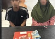 Edarkan Sabu dan THD, Pasutri di Wakai Diringkus Polisi