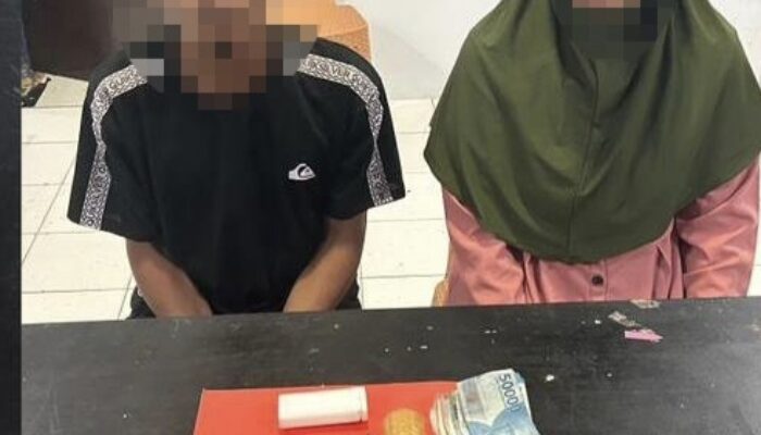 Edarkan Sabu dan THD, Pasutri di Wakai Diringkus Polisi