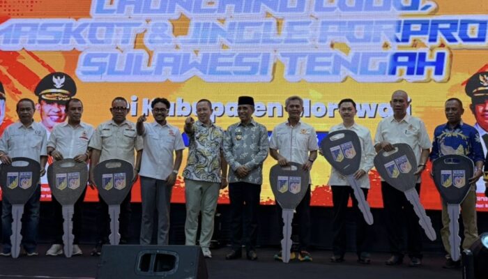 KONI Touna Terima Bantuan 1 Unit Mobil Operasional dari Pemrov Sulteng