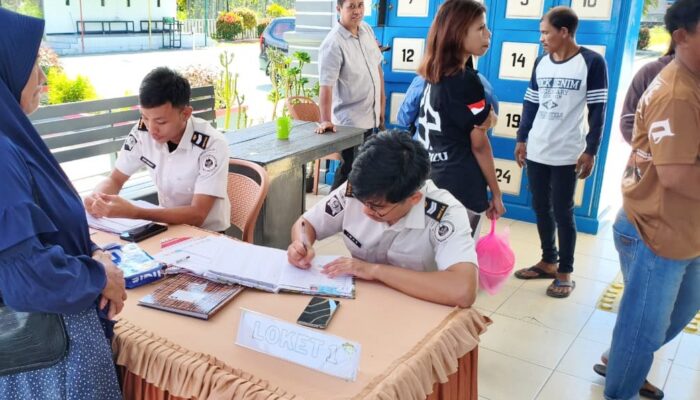 Hangatnya Silaturahmi Idul Adha, Ratusan Keluarga Padati Layanan Kunjungan Hari Kedua Di Lapas Ampana