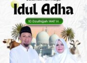 Bupati dan Wabup Touna Sampaikan Ucapan Selamat Hari Raya Idul Adha 1447 Hijriah