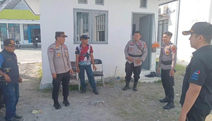 Sat Binmas Polres Touna Pantau Keamanan Pelabuhan Ampana Saat May Day