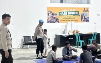 Momentum Hari Buruh, Polres Touna dan Instansi Lintas Sektor Gelar Cooling System