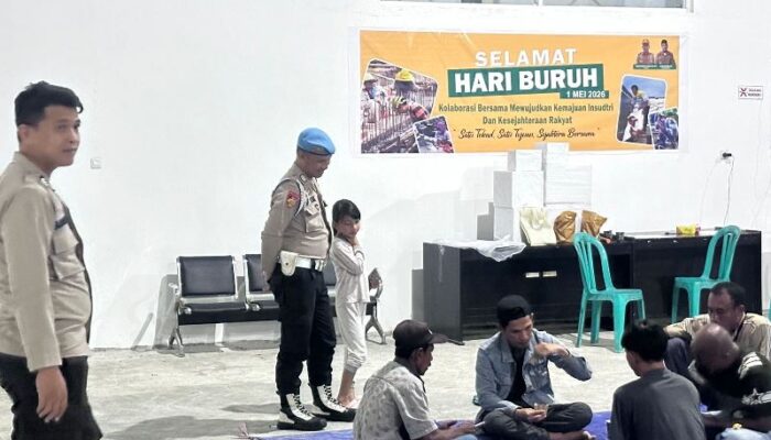 Momentum Hari Buruh, Polres Touna dan Instansi Lintas Sektor Gelar Cooling System