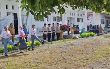 Sat Binmas Polres Touna Gelar Binredawan di SMAN 2 Ampana Kota