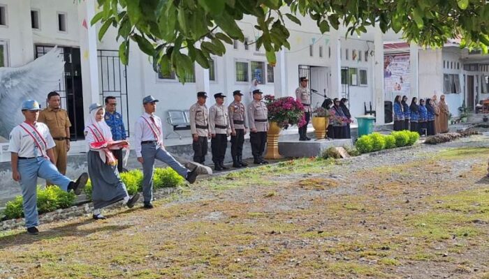 Sat Binmas Polres Touna Gelar Binredawan di SMAN 2 Ampana Kota