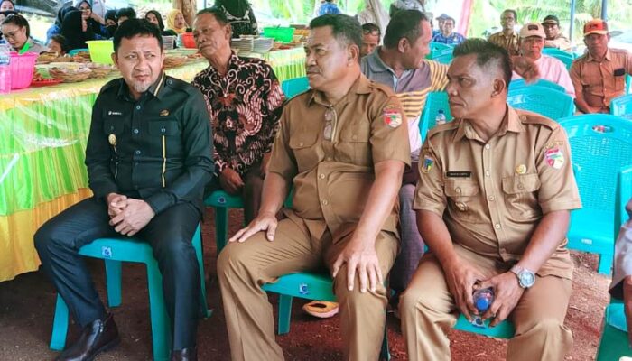 Bupati Ilham Lawidu Resmikan Jalan Tani di Mantangisi