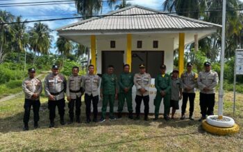 Perkuat Keamanan Swakarsa, Sat Binmas Polres Tojo Una-Una Nilai Pos Satkamling Desa Sabo