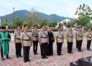 Kapolres Touna Pimpin Sertijab 11 PJU dan Kapolsek, Tekankan Pelayanan Prima