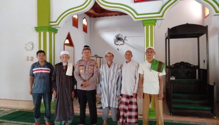 Kapolsek Ampana Tete Pererat Silaturahmi dengan Tokoh Agama dan Masyarakat