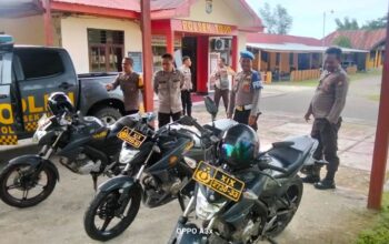 Tingkatkan Kedisiplinan Anggota, Sie Propam Polres Touna Gelar Gaktibplin di Polsek