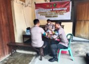 Kapolsek Ampana Tete Pastikan Personel Tetap Prima Lewat Pemeriksaan Kesehatan