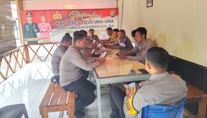 Binrohtal Polsek Ulubongka, IPTU Muhajir Wonti Ajak Personel Tingkatkan Keimanan