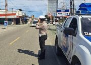 Blue Light Patrol Satlantas Polres Touna Sasar Titik Rawan Balap Liar dan Kemacetan