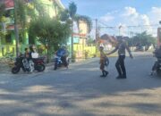 Satlantas Polres Touna Intensifkan Strong Point Pagi, Tingkatkan Disiplin Berlalu Lintas