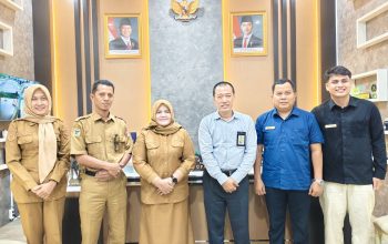 Terima Audensi Kakan KPP Pratama Poso, Wabup Surya:  Pemkab Touna terus Mendorong seluruh Perangkat Daerah taat kewajiban Pajak