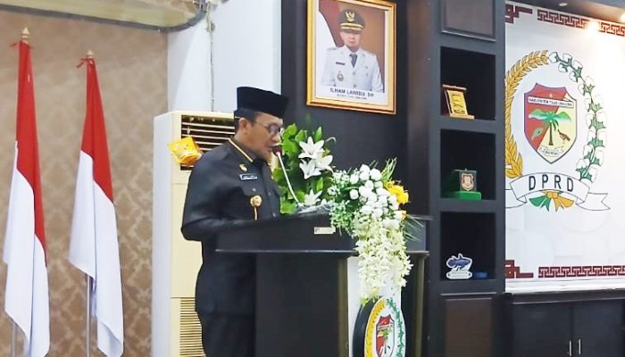 Kembali Raih WTP ke-14 Kali Berturut-turut, Bupati Ilham Lawidu Sampaikan Raperda Pertanggungjawaban APBD 2025