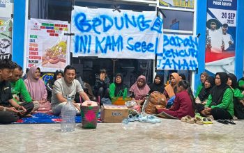 Temui Massa Aksi Forum Tani Tojo, Bupati Ilham Lawidu Tegaskan Komitmen Kawal Persoalan Sertifikat Lahan