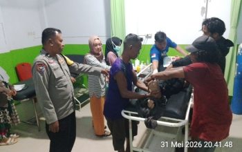Lansia Ditabrak Motor di Jalan Trans Sulawesi Matako, Korban Alami Luka Berat