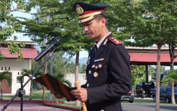 Pimpin Upacara Hari Lahir Pancasila, Kapolres Touna: Pancasila adalah Bintang Penuntun Bangsa