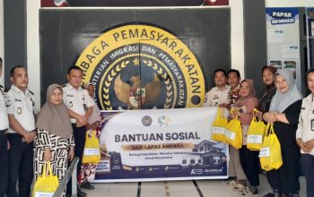 Tebar Kepedulian, Lapas Ampana Hadirkan Harapan Melalui Bantuan Sosial Untuk Keluarga Warga Binaan