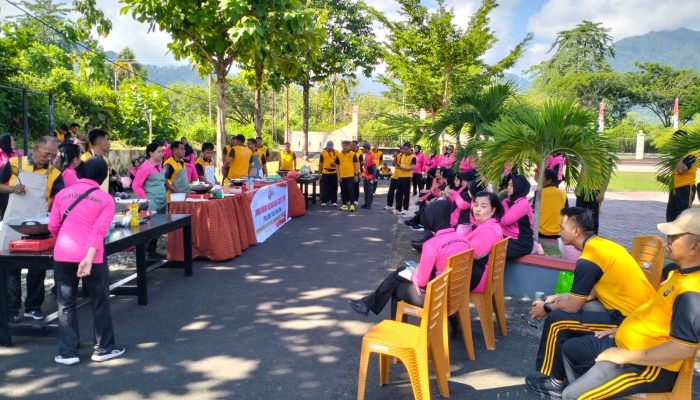 Kapolres Tojo Una-Una Ajak Perkuat Soliditas Lewat Olahraga Bersama dan Berbagai Perlombaan