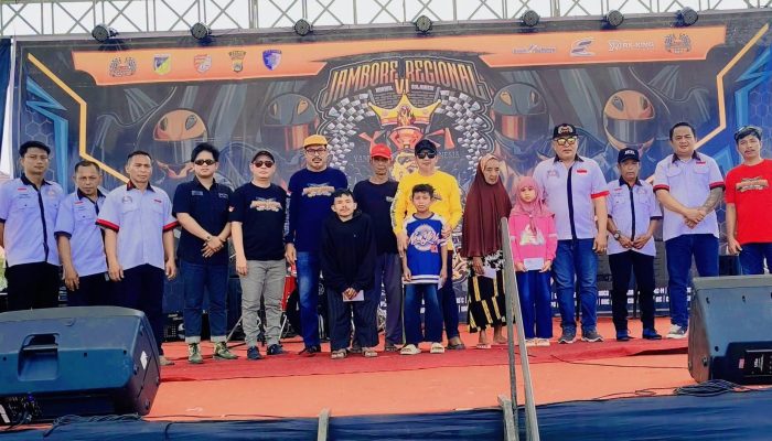 Bupati Ilham Lawidu Sambut Hangat Jambore Yamaha RX King Indonesia di Touna
