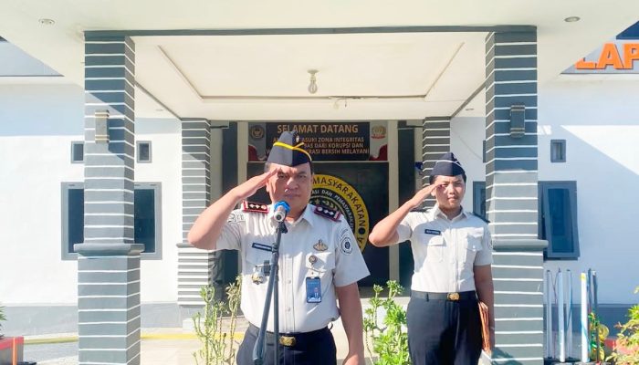 Bangkitkan Semangat Persatuan dan Pengabdian, Lapas Ampana Gelar Upacara Hari Lahir Pancasila 2026