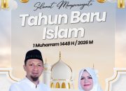 Bupati dan Wabup Touna Mengucapkan Selamat Tahun Baru Islam 1 Muharram 1448 Hijriah