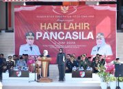 Peringati Hari Lahir Pancasila, Wabup Touna Ajak Masyarakat Teguhkan Komitmen Menjunjung Persatuan