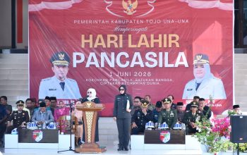 Peringati Hari Lahir Pancasila, Wabup Touna Ajak Masyarakat Teguhkan Komitmen Menjunjung Persatuan